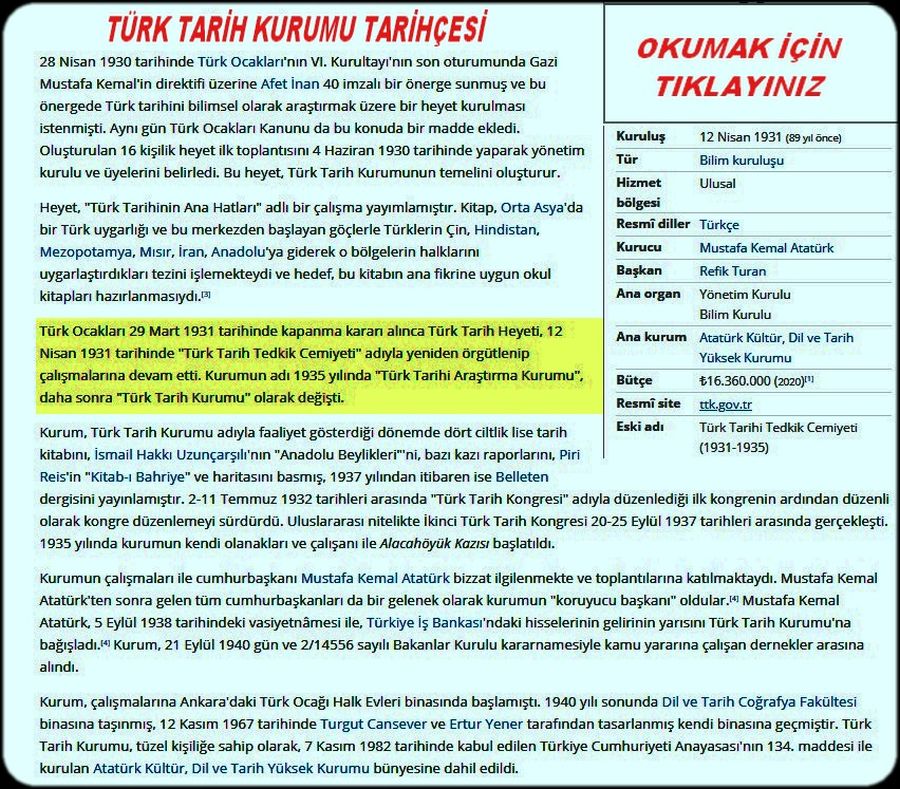 TÜRK TARİH KURUMU