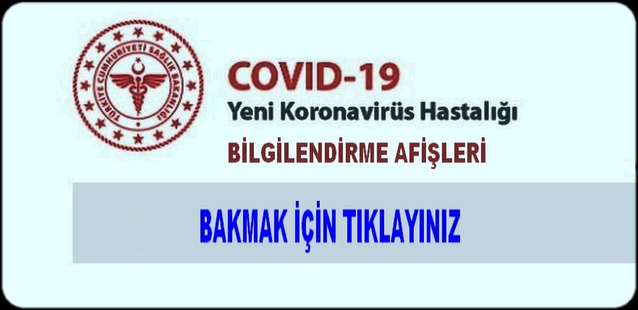 KORONA BİLGİLENDİRME AFİŞLERİ