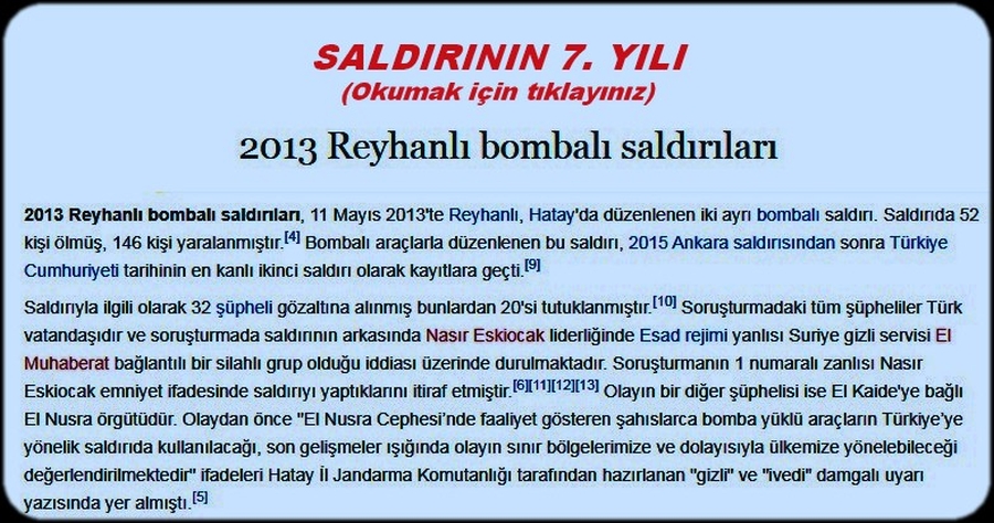 REYHANLI SALDIRISI