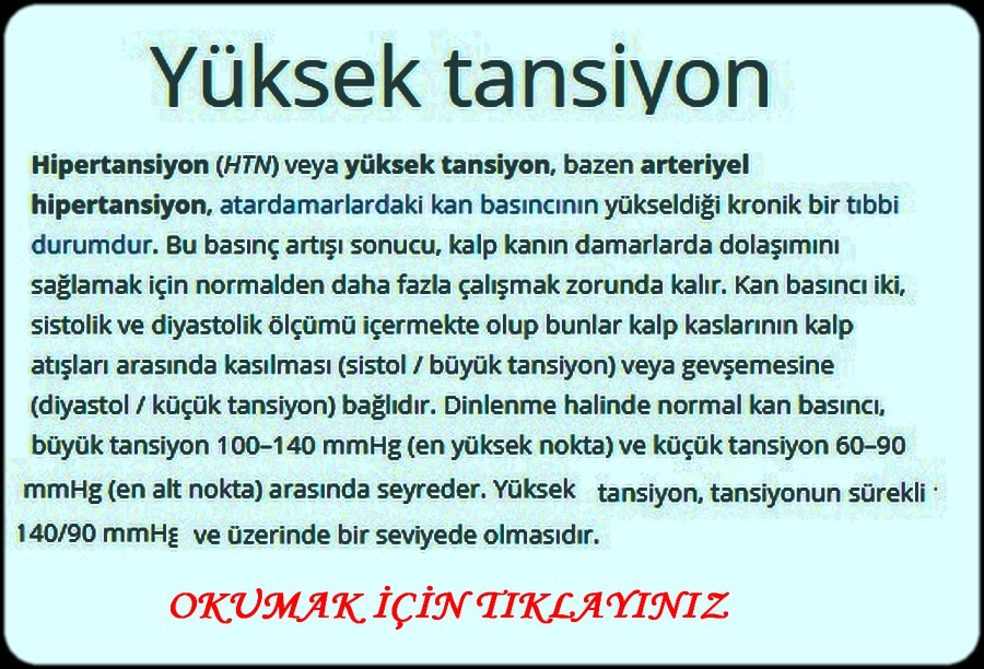 HİPER TANSİYON  GÜNÜ