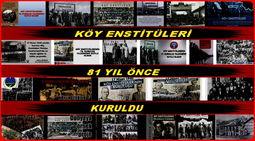KÖY ENSTİTÜLERİNİN 81.YILI