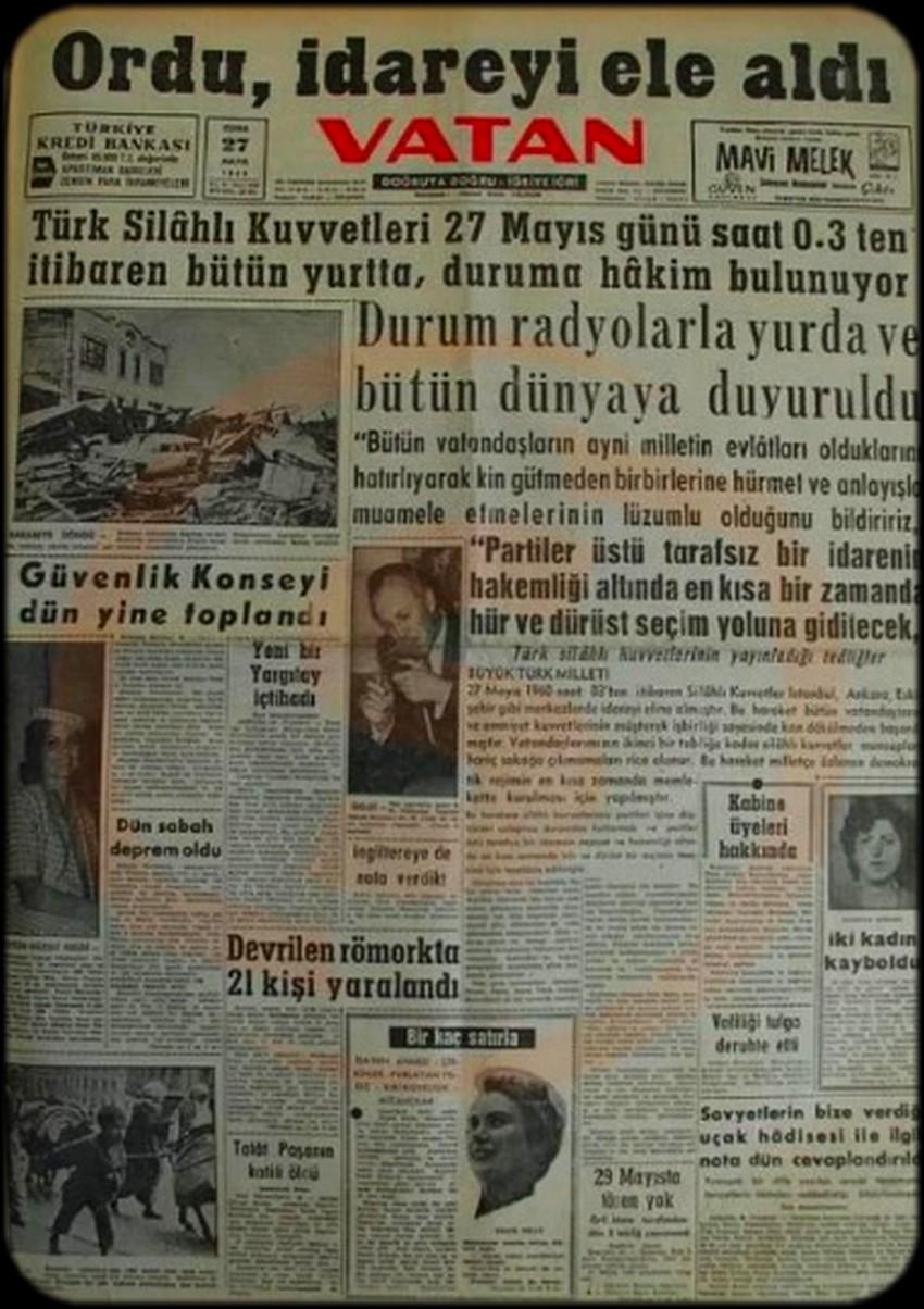 27 MAYIS DARBESİ