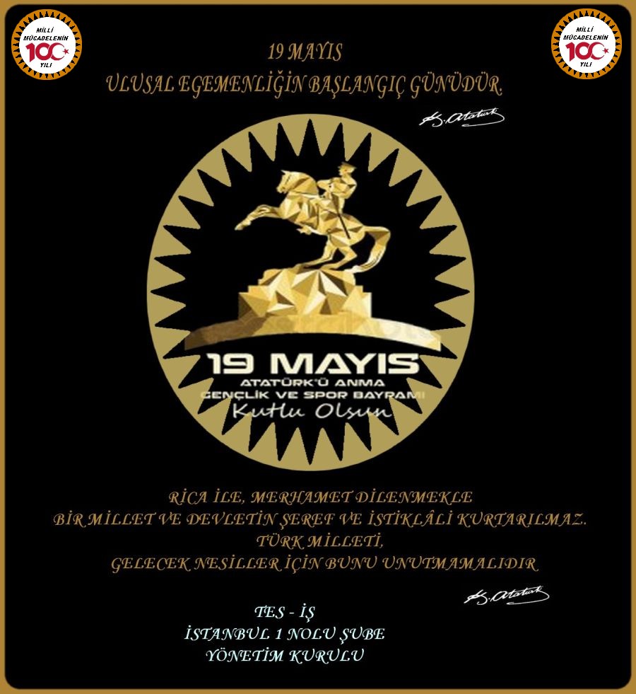 19 MAYIS 