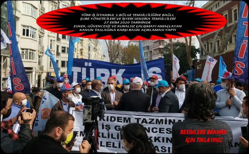 TÜRK İŞ BASIN AÇIKLAMASI