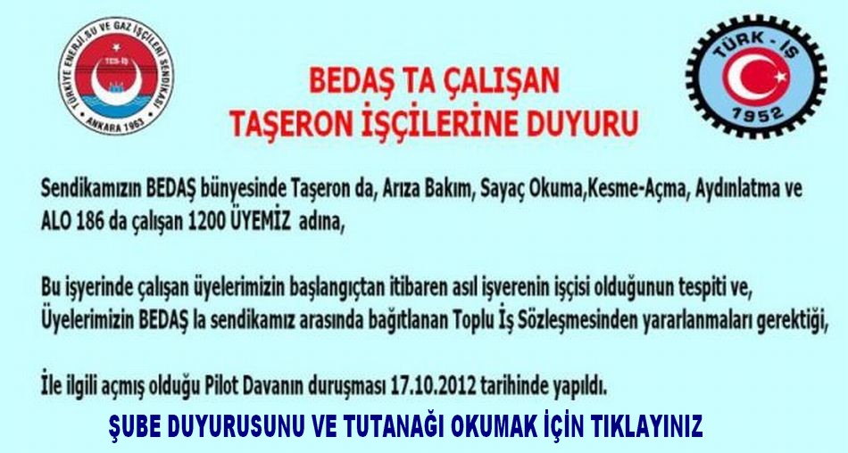DURUŞMA DUYURUSU