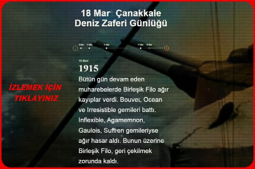 18 MART GÜNLÜĞÜ