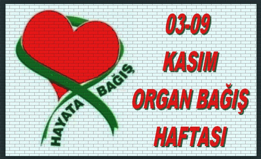 03 09 KASIM ORGAN BAĞIŞ HAFTASI
