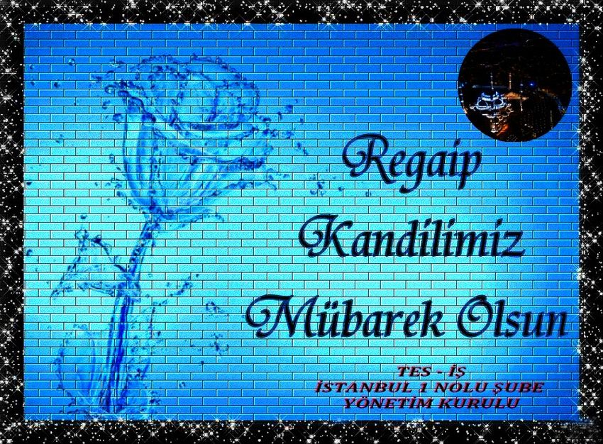 REGAİP KANDİLİ