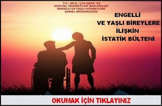 ENGELLİ VE YAŞLILARLA İLGİLİ İSTATİSTİK