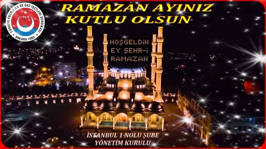 HOŞ GELDİN RAMAZIN